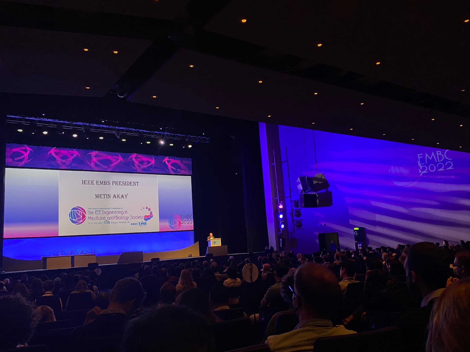 Présentation du projet PACMan à la conférence de l’IEEE Engineering in Medicine and B