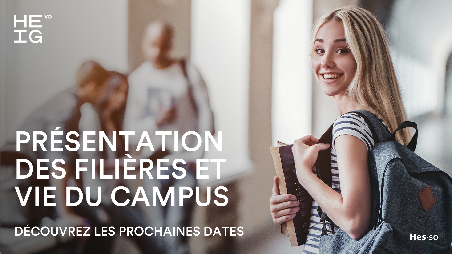 Séances d'information des neuf filières de formation de niveau Bachelor HES