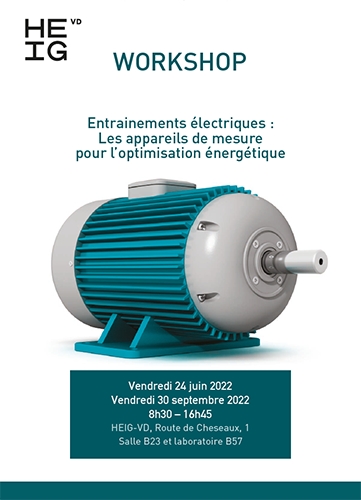 Entraînements électriques: Workshop sur les appareils de mesure pour l’optimisation énergétique