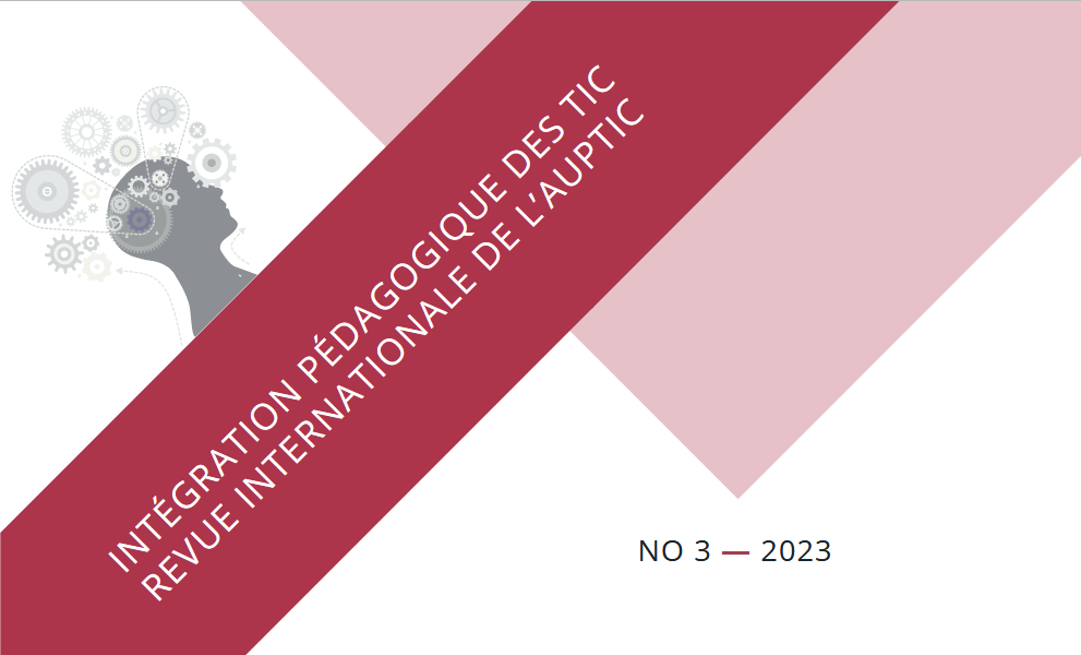 Publication dans la revue internationale IPTIC