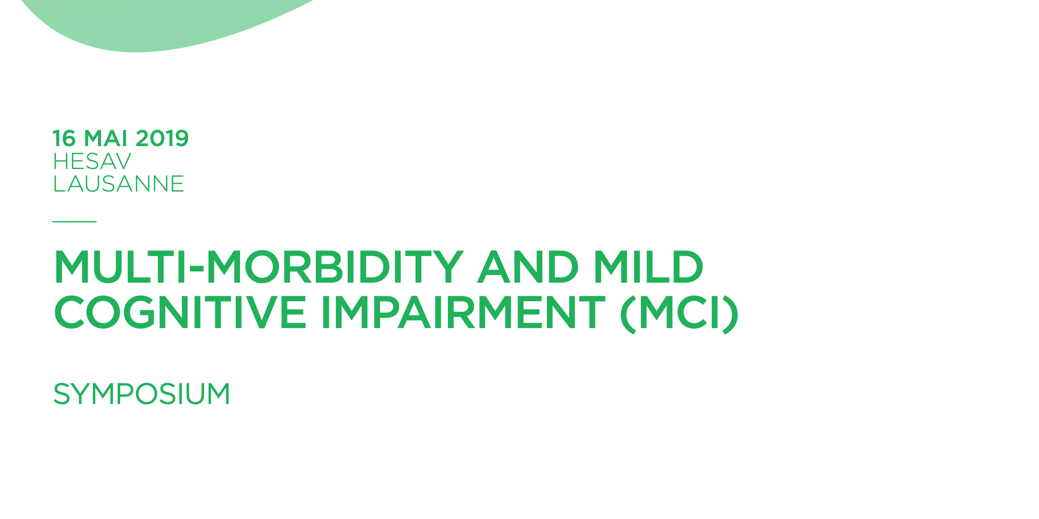 Multi-morbidity and mild cognitive impairment (MCI)
