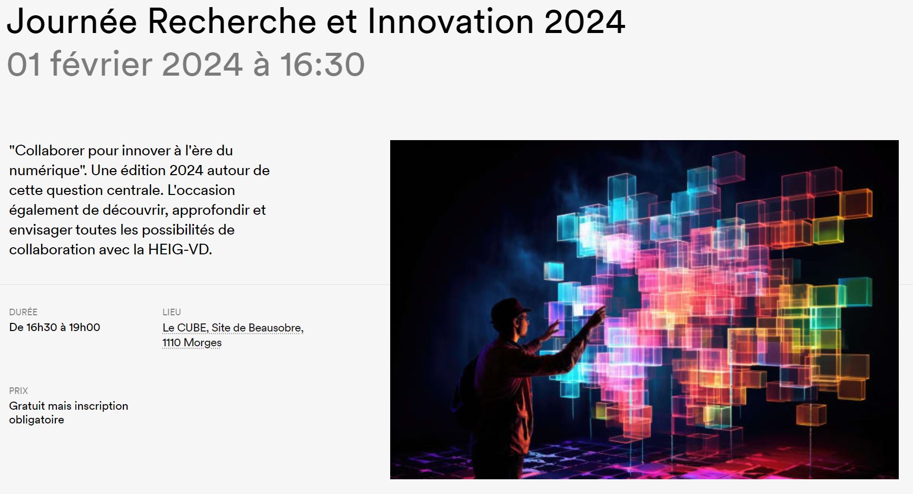 Journée Recherche et Innovation 2024