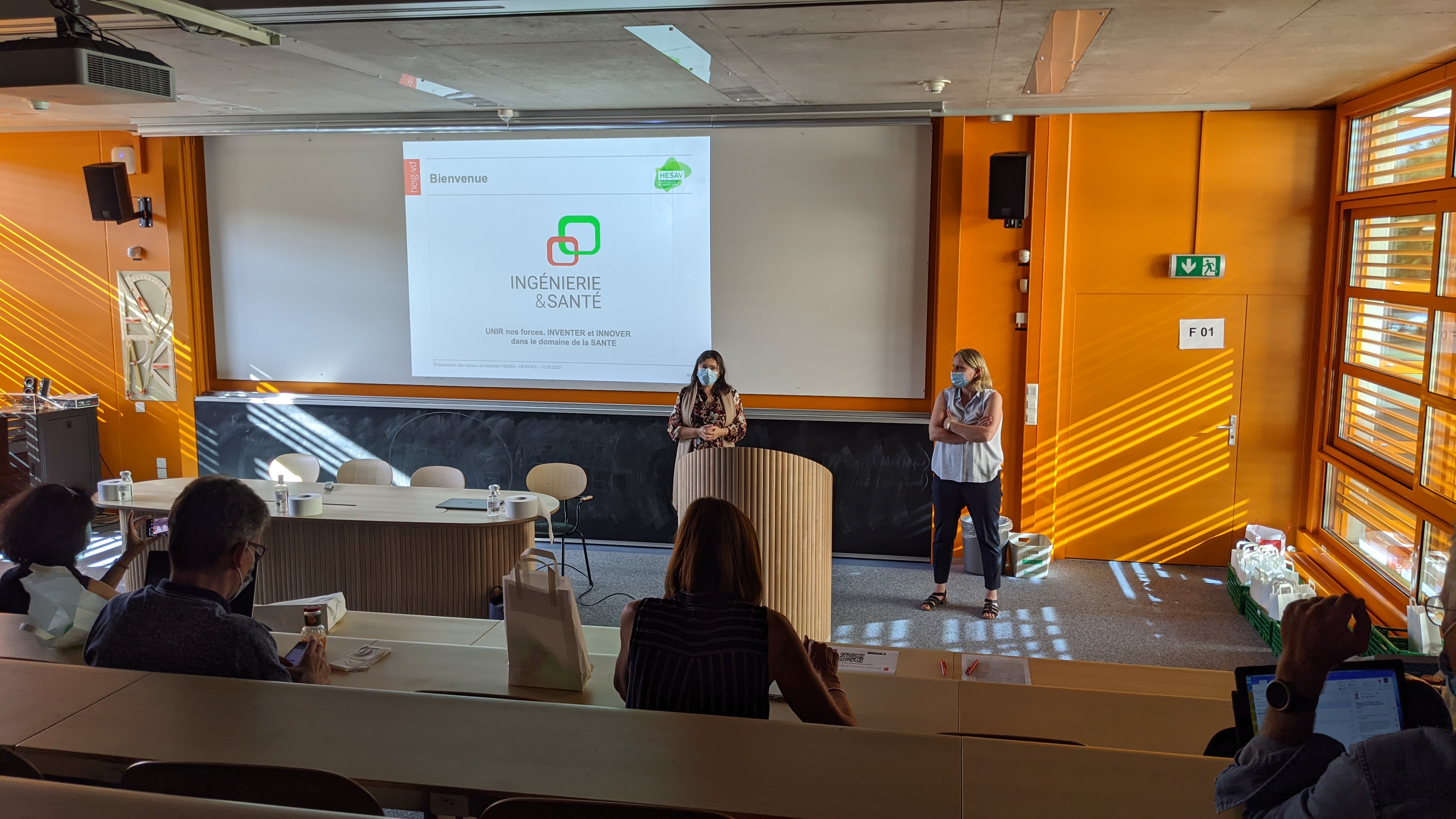 Présentation des travaux de Bachelor HESAV - HEIG-VD