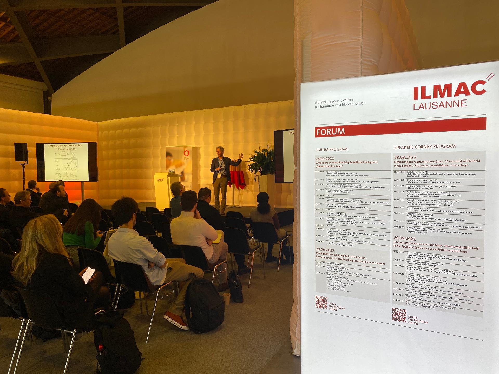 Présentation du projet PACMan à l'ILMAC