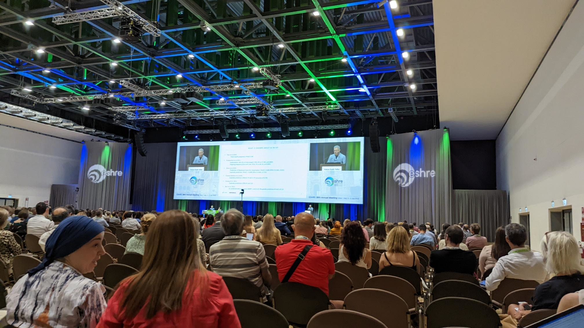 Présentation du projet PACMan à la conférence ESHRE