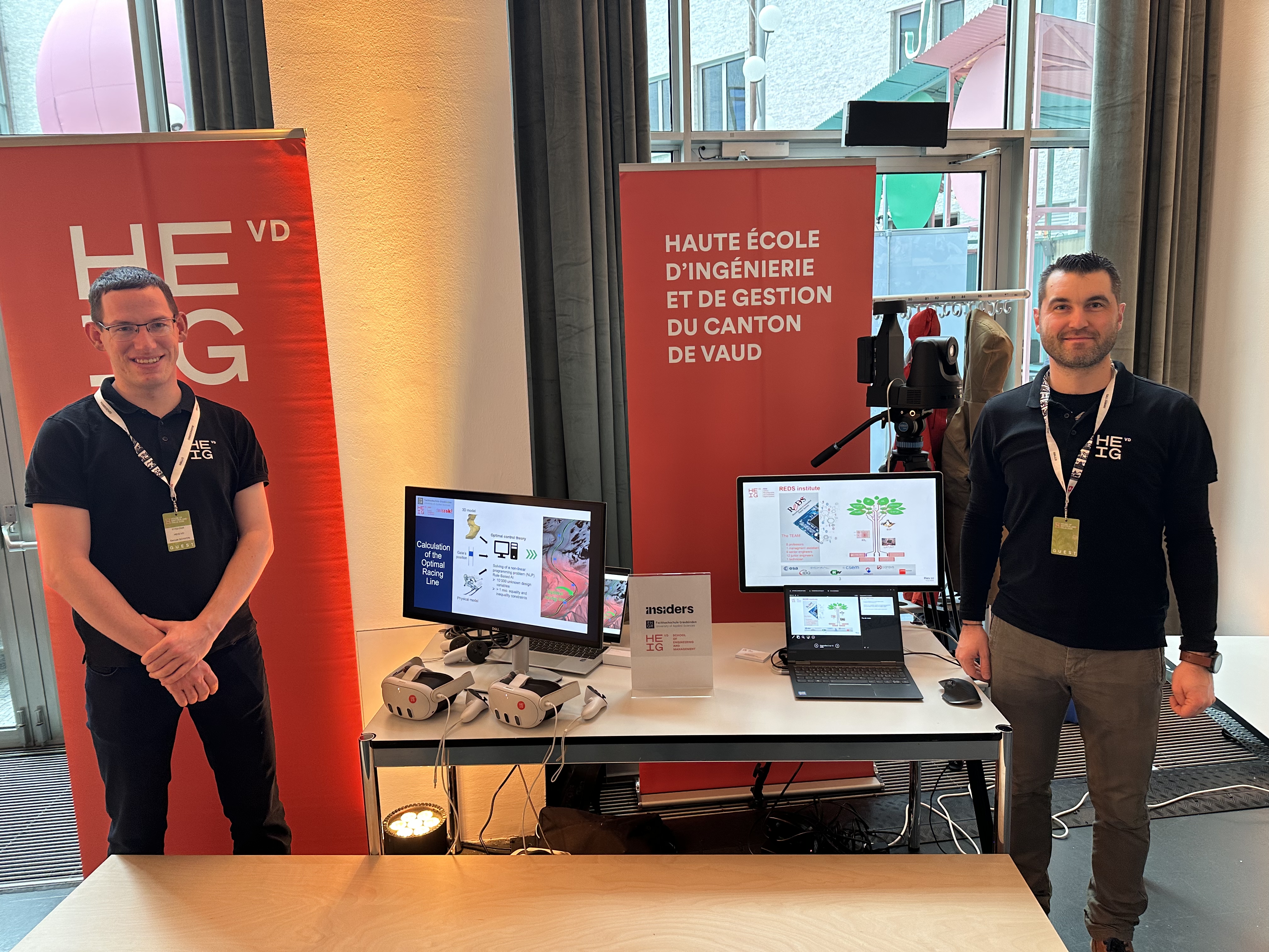 La HEIG-VD présente ses innovations sport-tech à la Maison Suisse de Milan