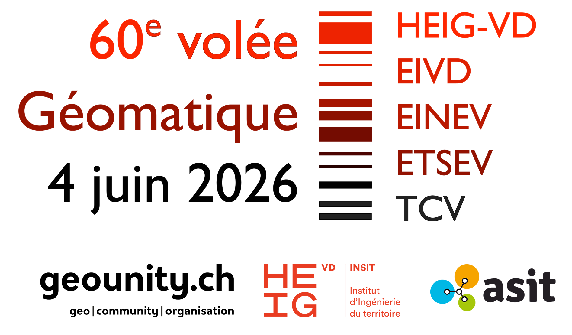 60e volée de la géomatique