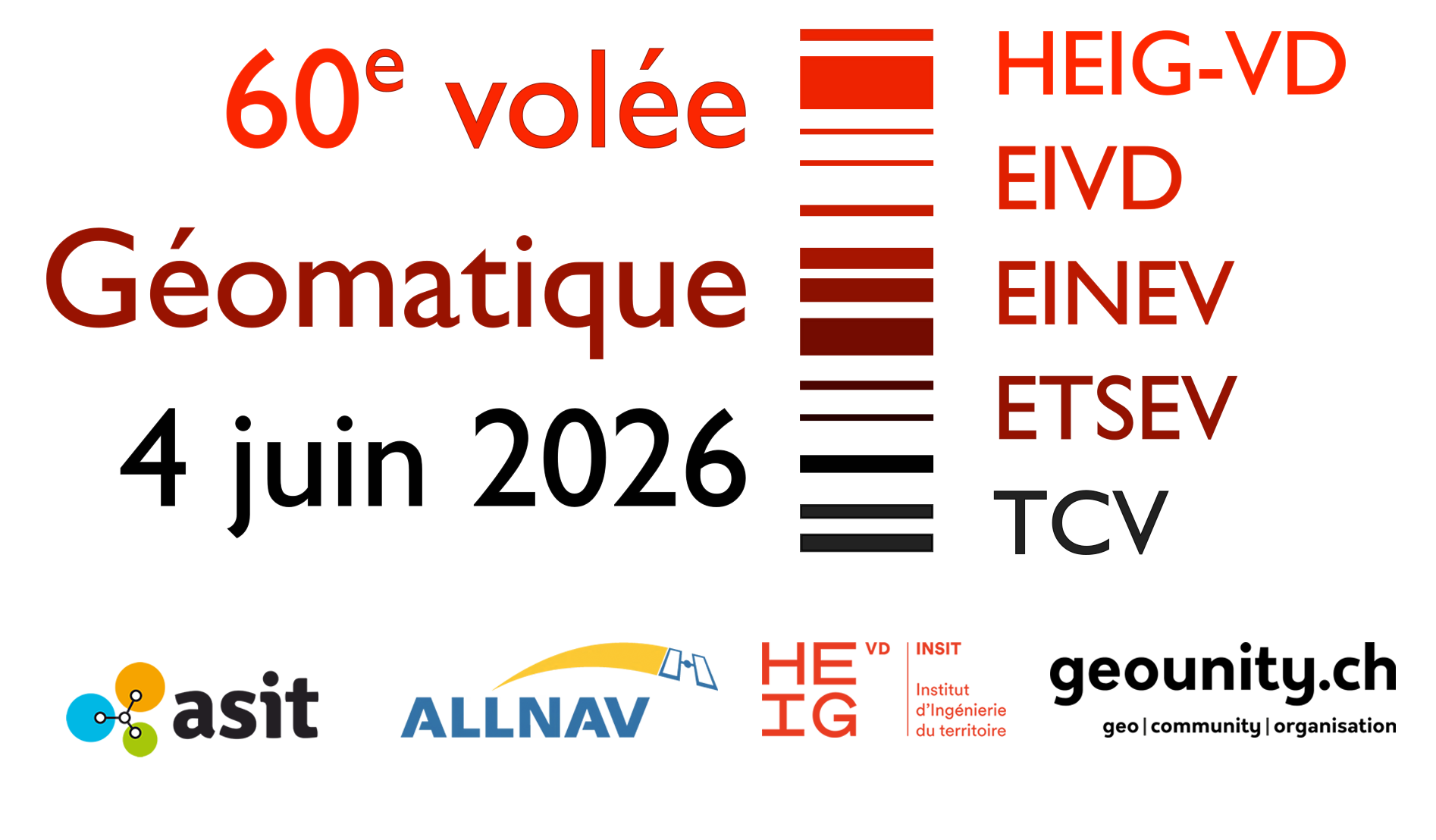60e volée de la géomatique