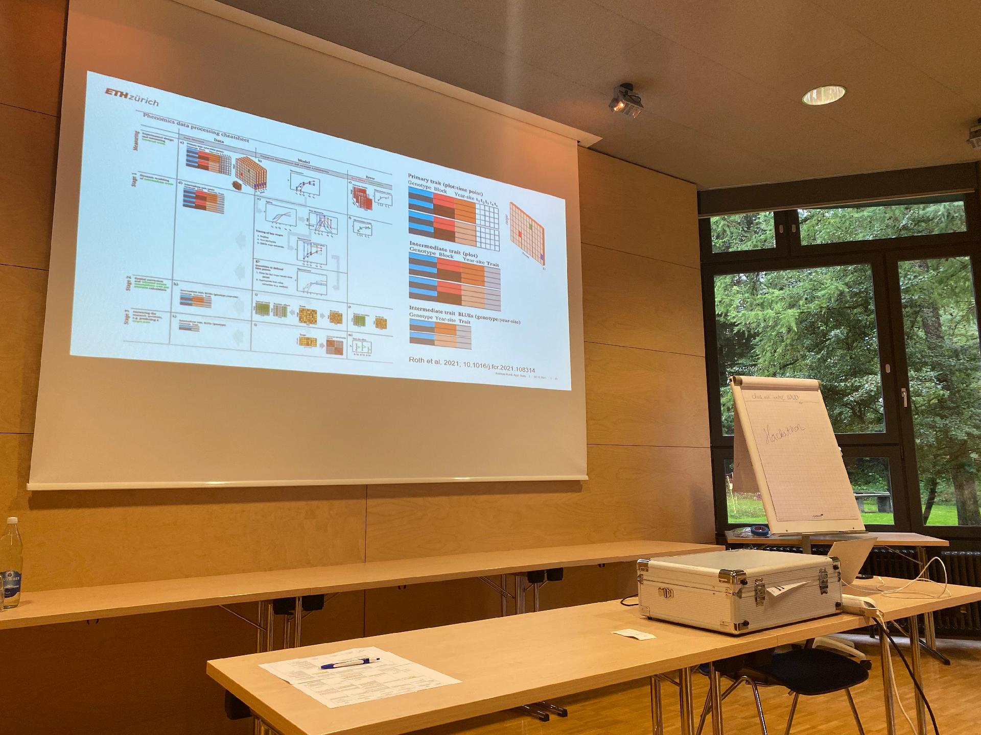 Summer School : Application of Machine Learning in Plant Sciences at ETHZ