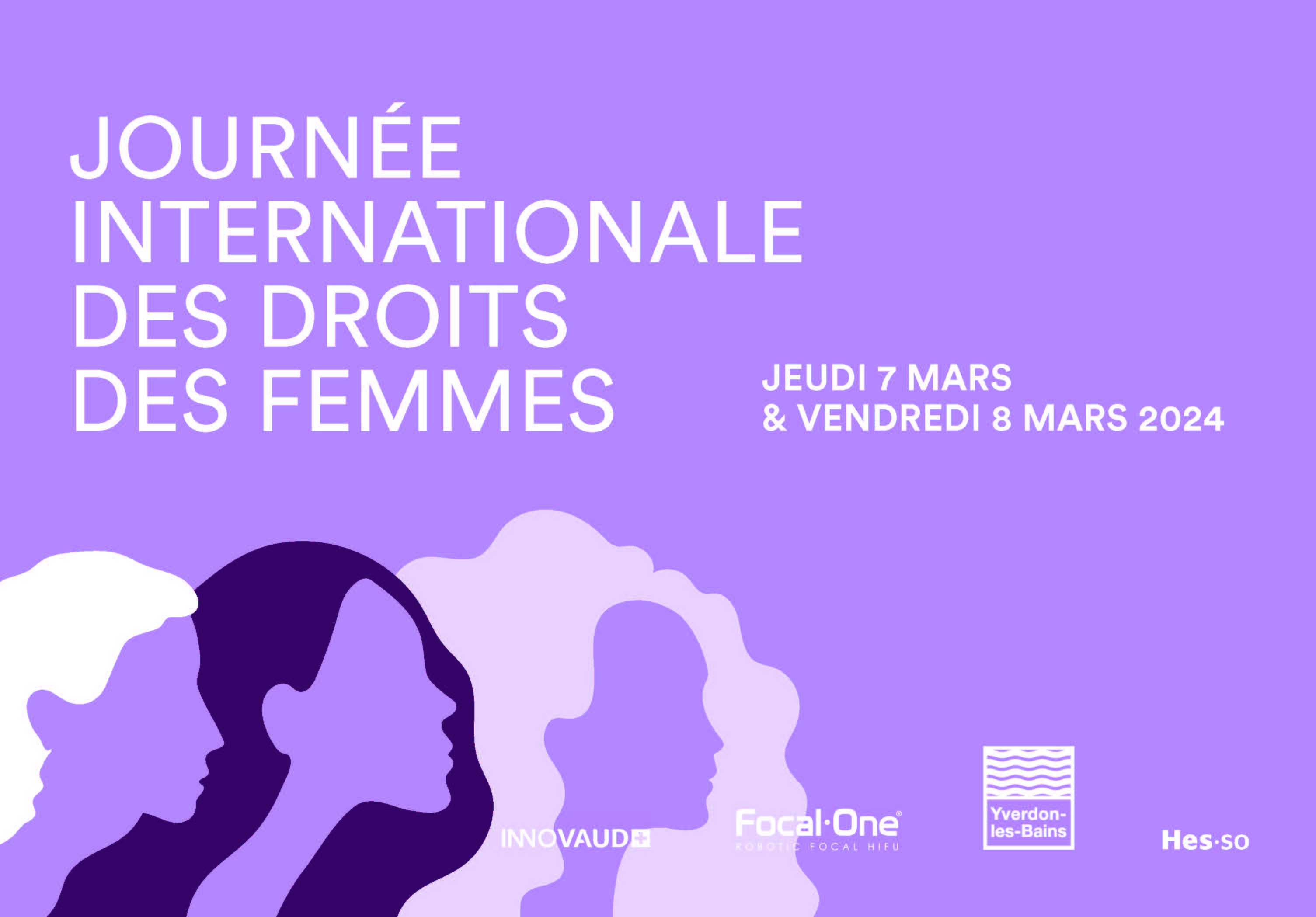 Journée internationale des droits des femmes à la HEIG-VD 7 et 8 mars 2024