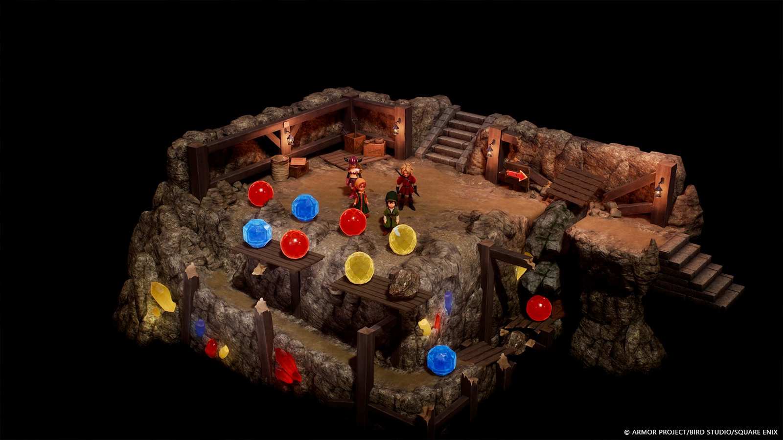 Des donjons comme des dioramas