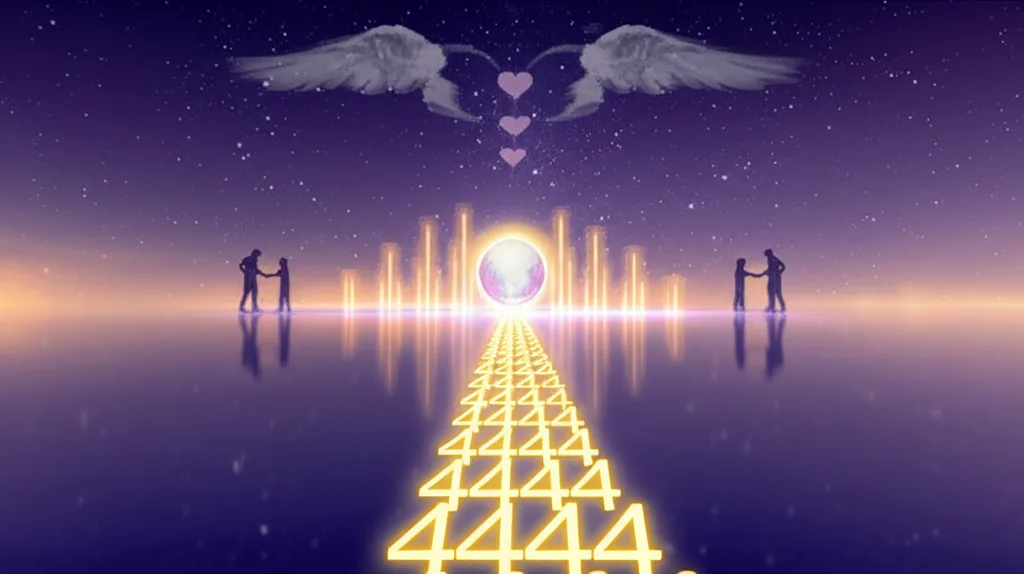 444 Angel Number Meaning in Love: Divine Guidance, Twin Flames & Emotional Stability