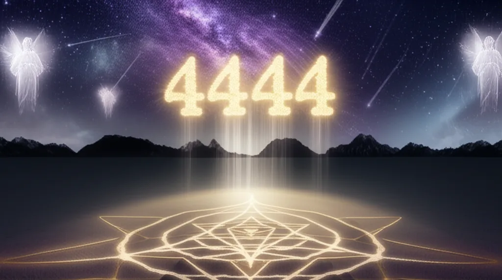 4444 Angel Number Meaning: Divine Guidance, Protection & Twin Flame Signs Explained