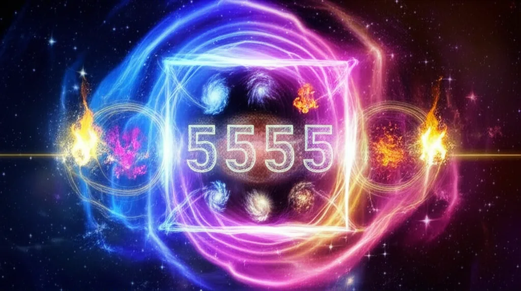 5555 Angel Number Meaning: Divine Guidance for Life Transformation and Twin Flame Connection