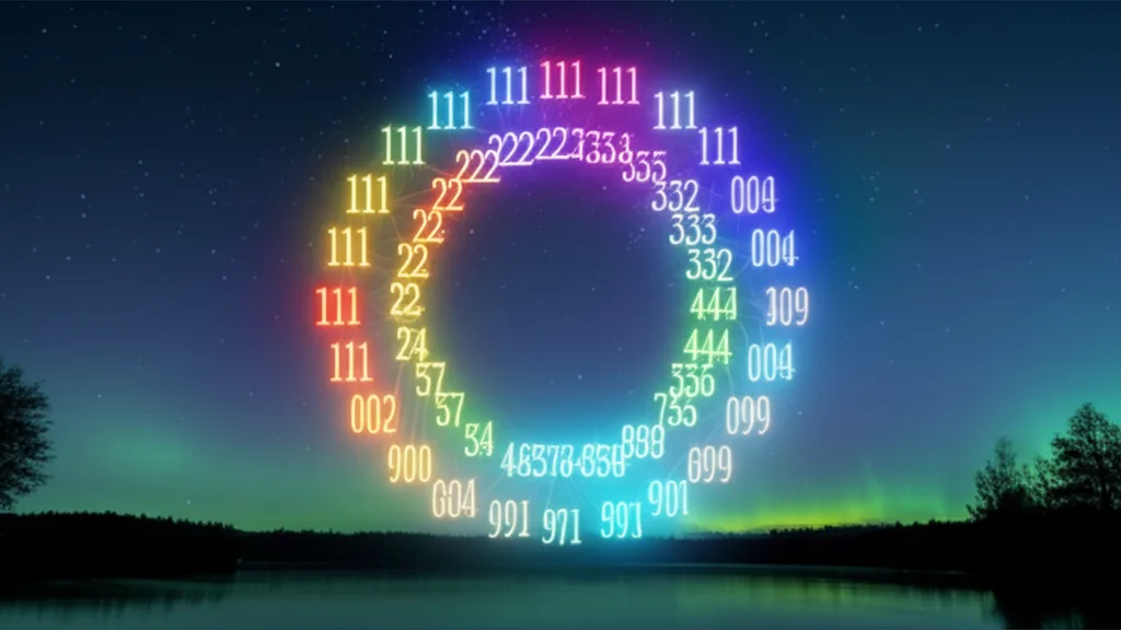 Angel Number Chart for Beginners: Discover the Spiritual Meaning of Repeating Numbers