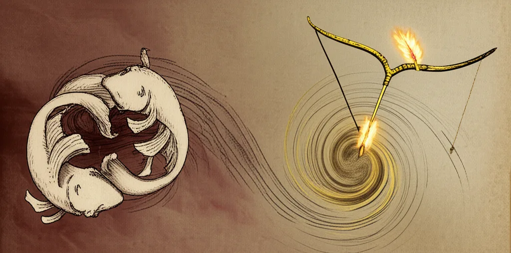 Pisces and Sagittarius Compatibility: When Fire Meets Water