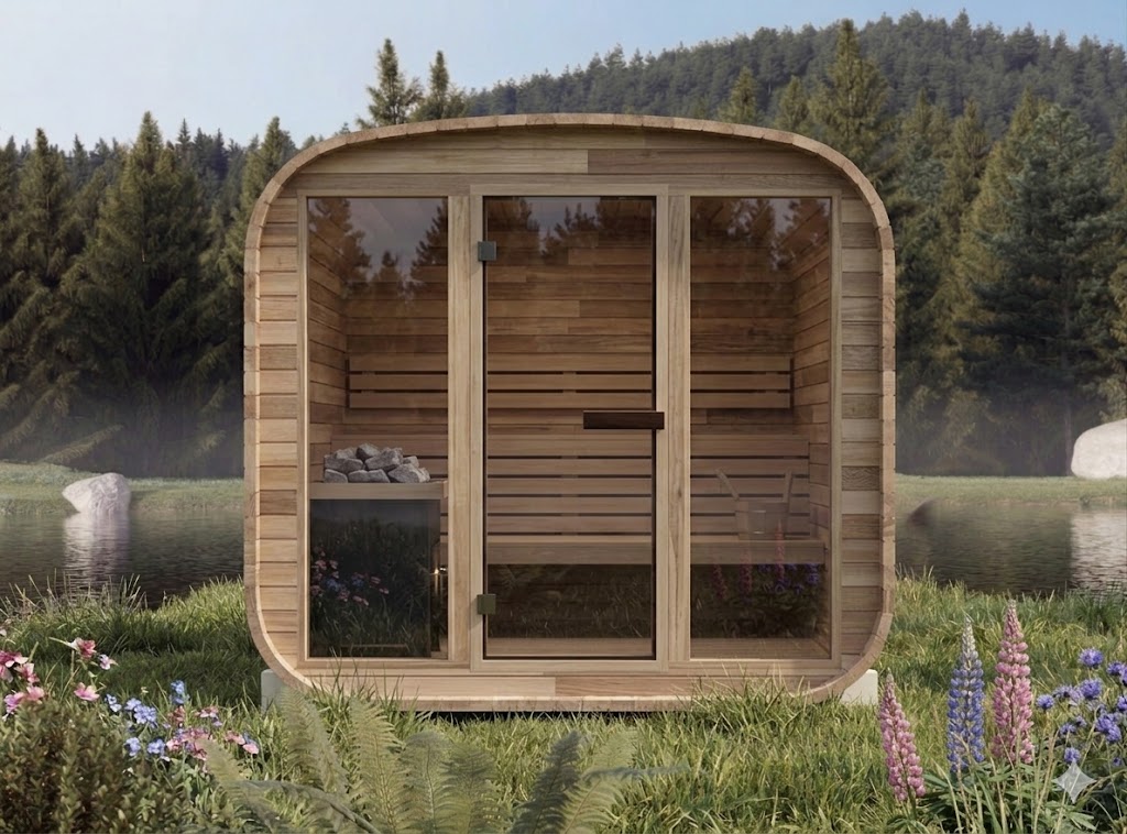 Outdoor Hemlock Cabin