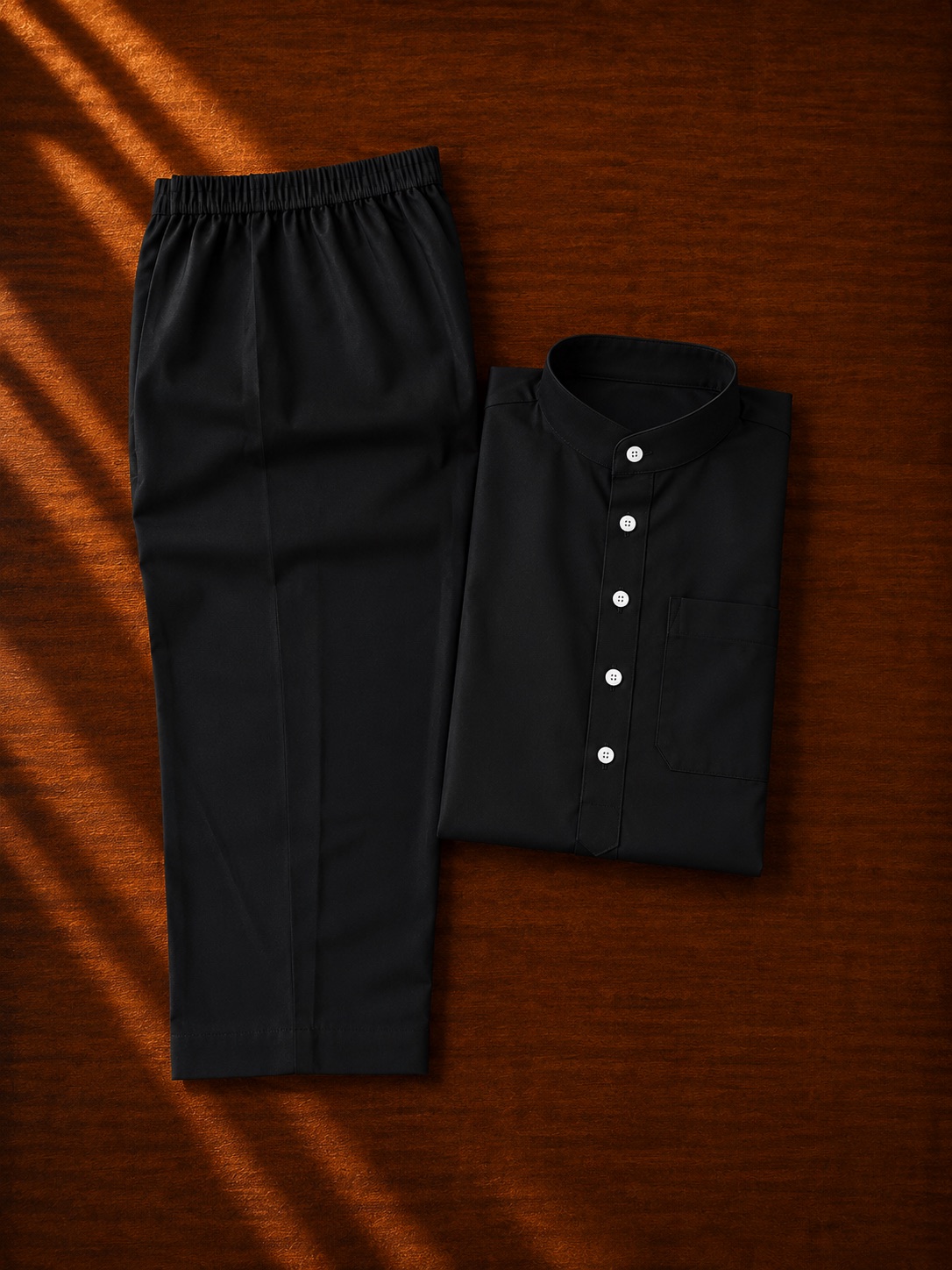 Black Kurta Pajama — photo 1