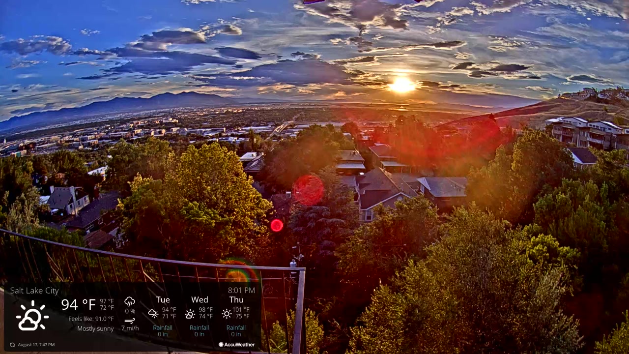 Sunset check Aug 18, 02:03