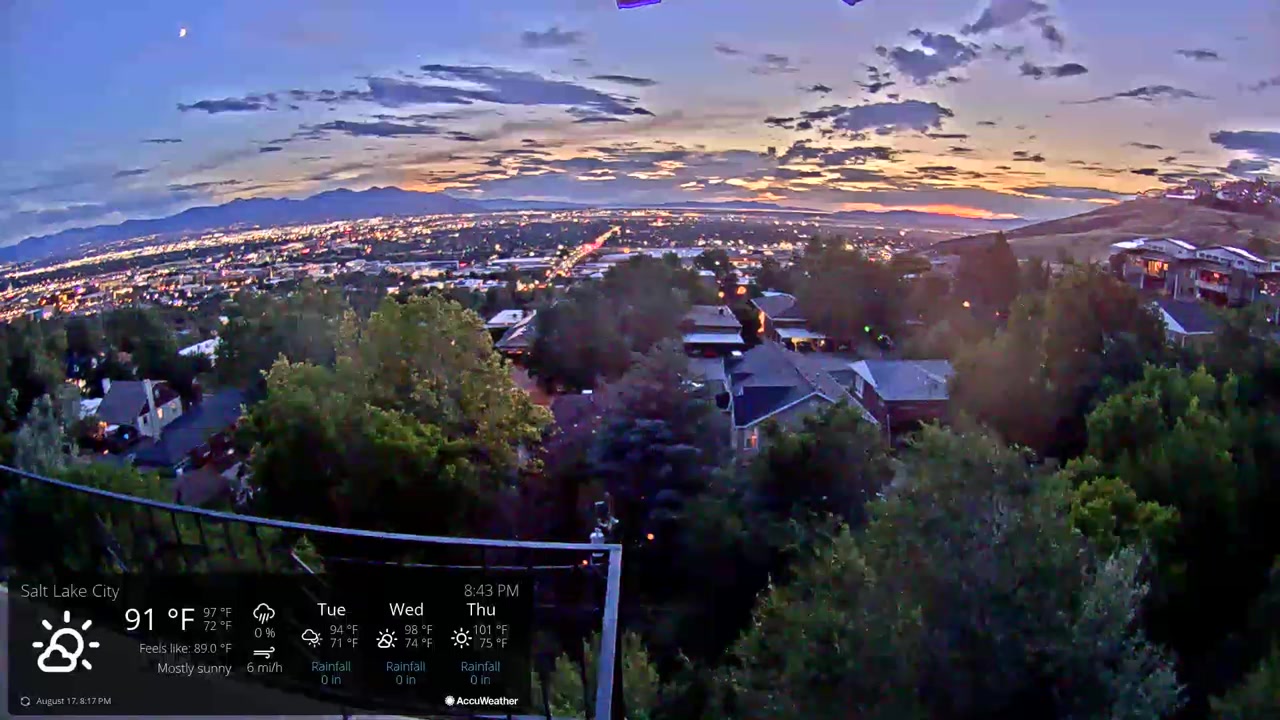 Sunset check Aug 18, 02:45