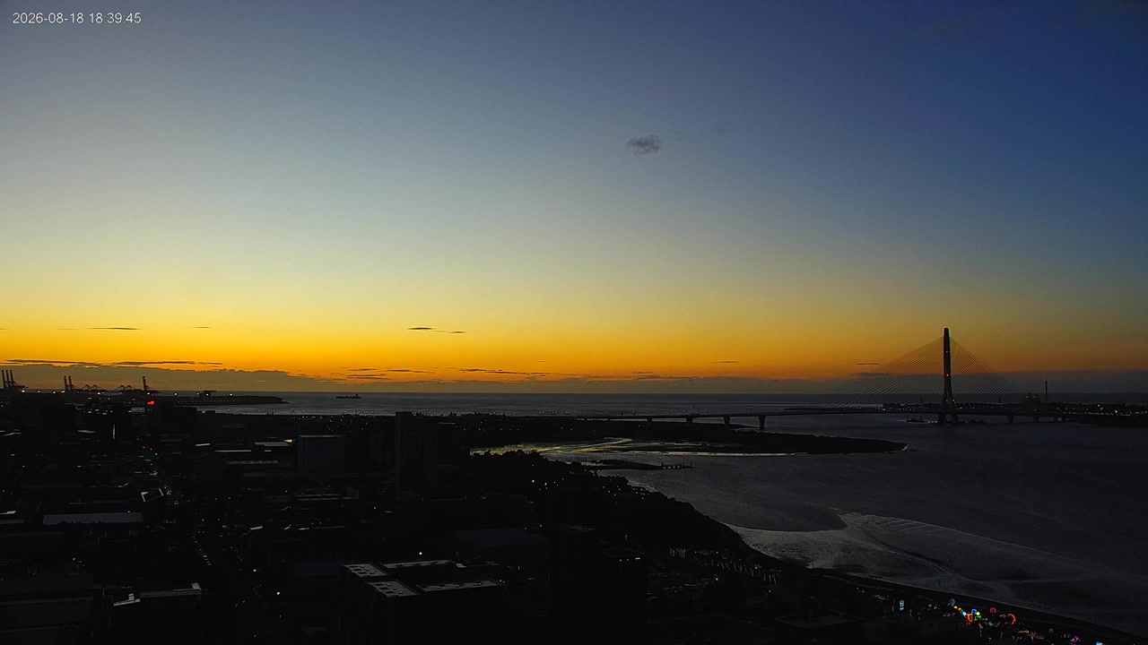 Sunset check Aug 18, 10:40