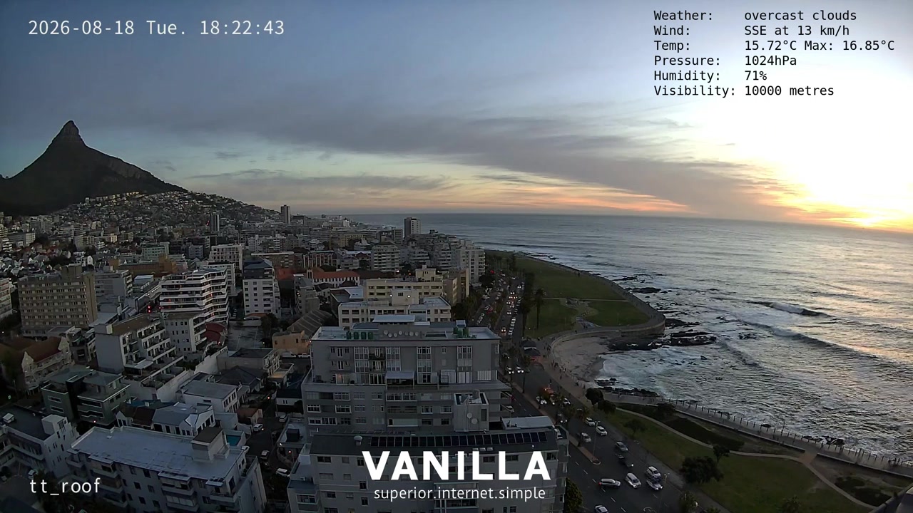 Sunset check Aug 18, 16:23