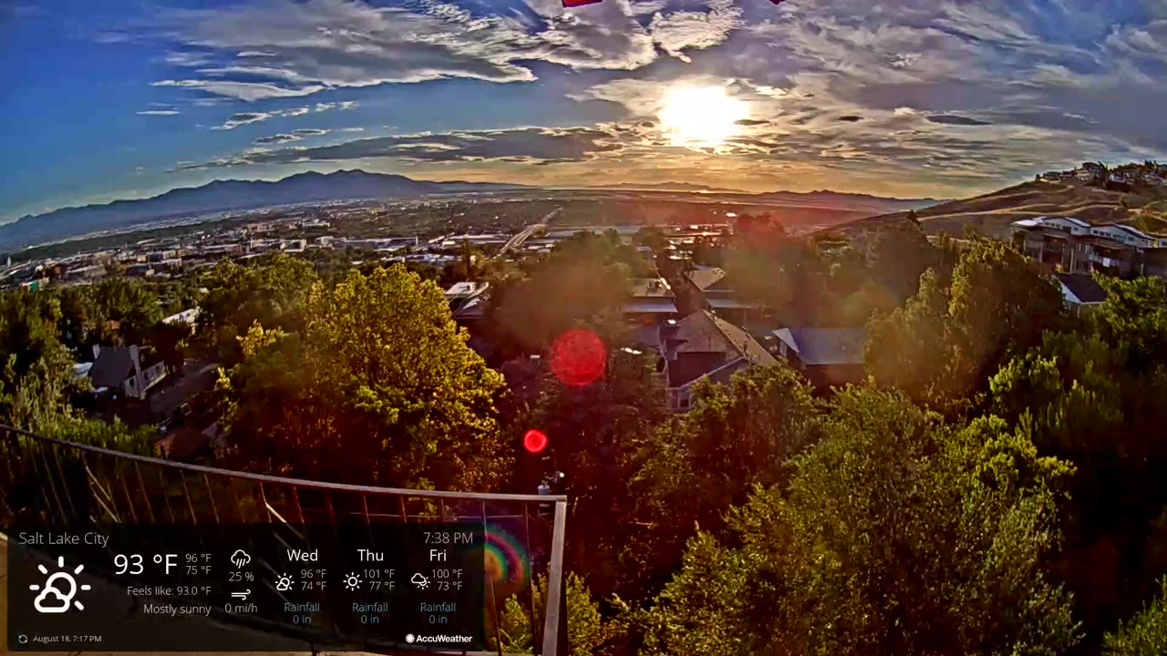 Sunset check Aug 19, 01:39