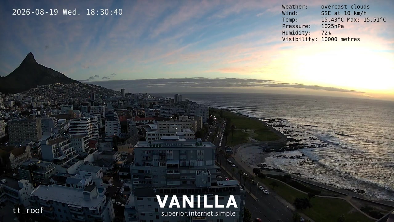 Sunset check Aug 19, 16:31