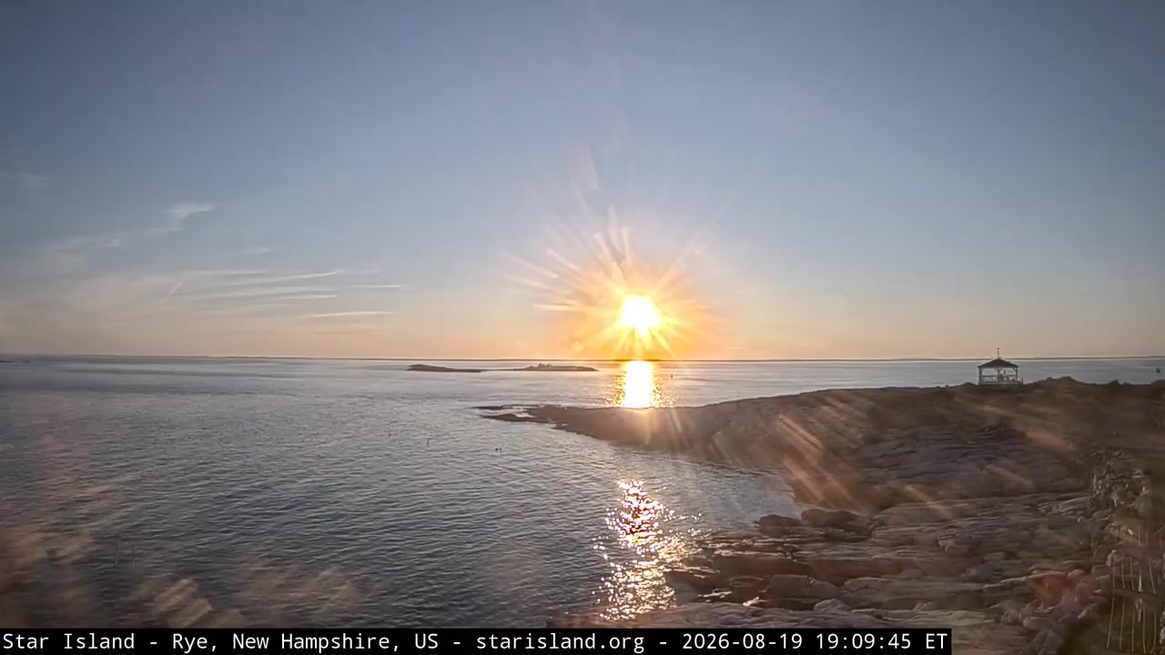 Sunset check Aug 19, 23:10