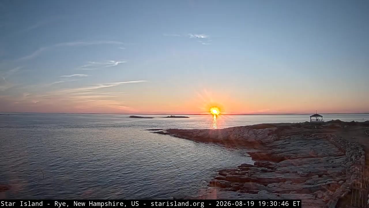 Sunset check Aug 19, 23:31