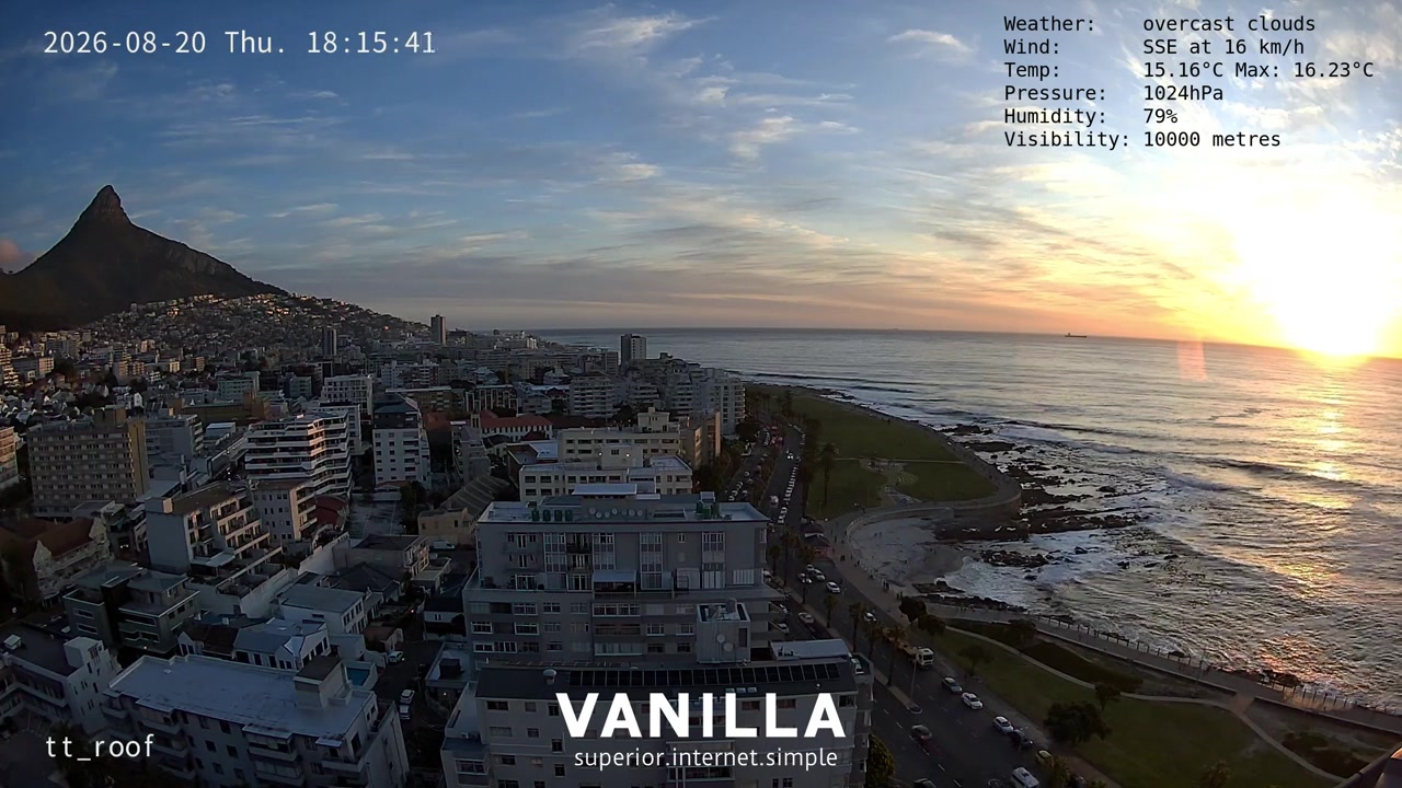 Sunset check Aug 20, 16:16