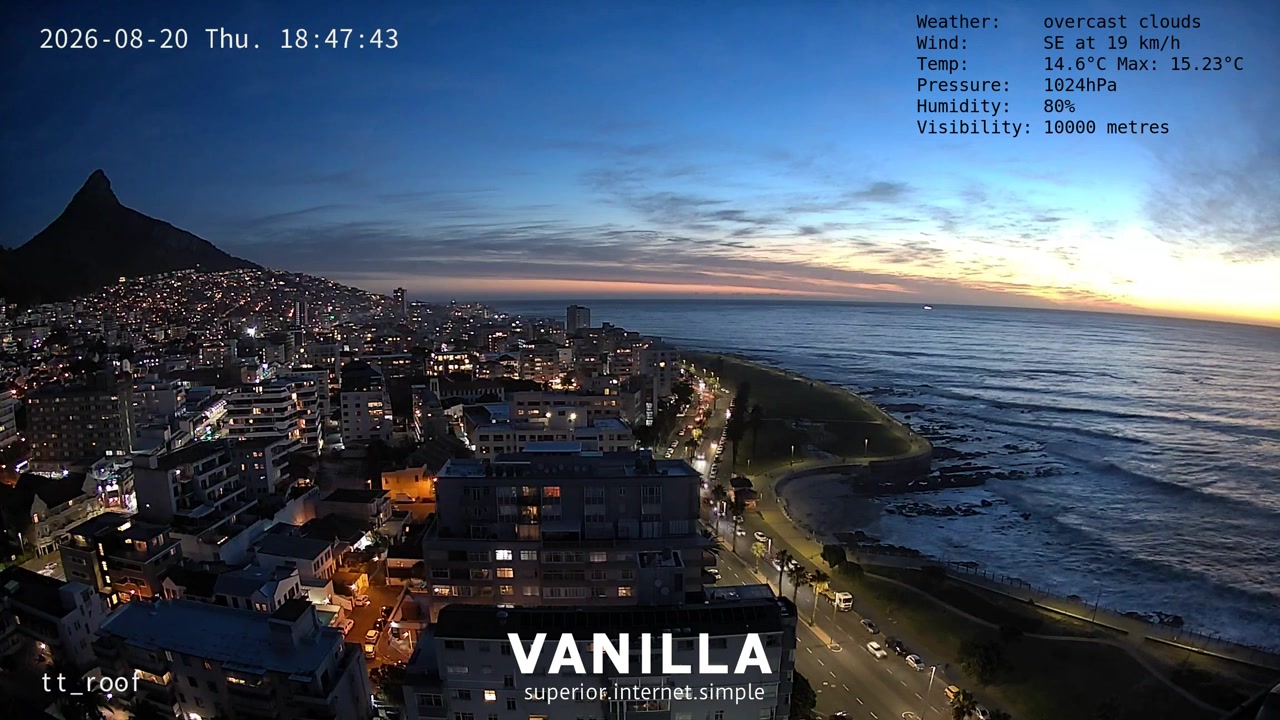 Sunset check Aug 20, 16:48