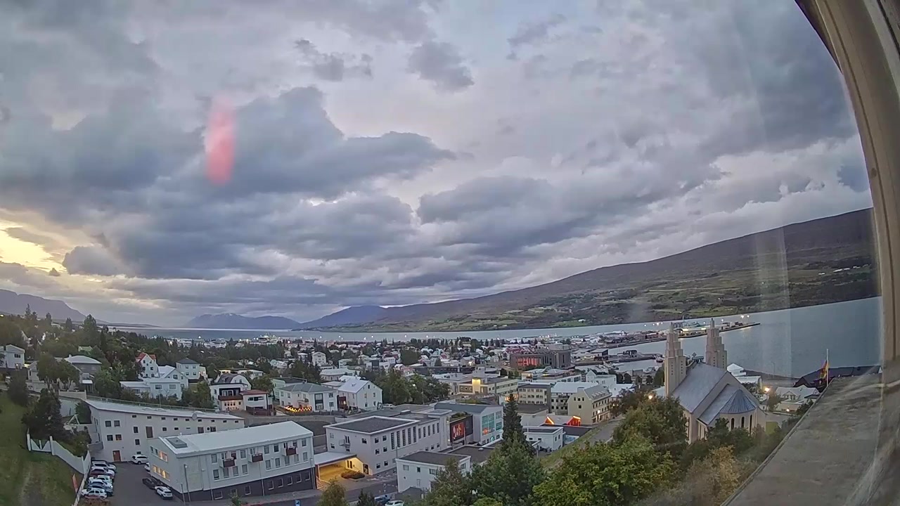 Sunset check Aug 21, 21:25