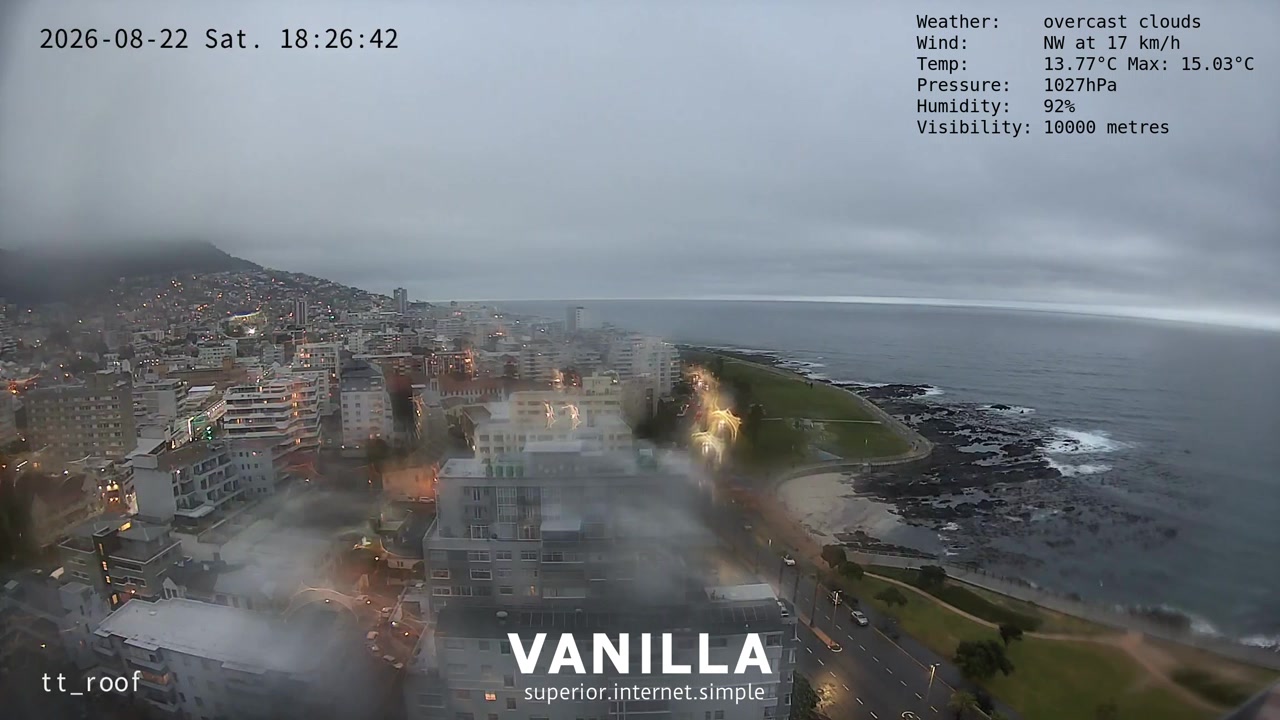 Sunset check Aug 22, 16:27