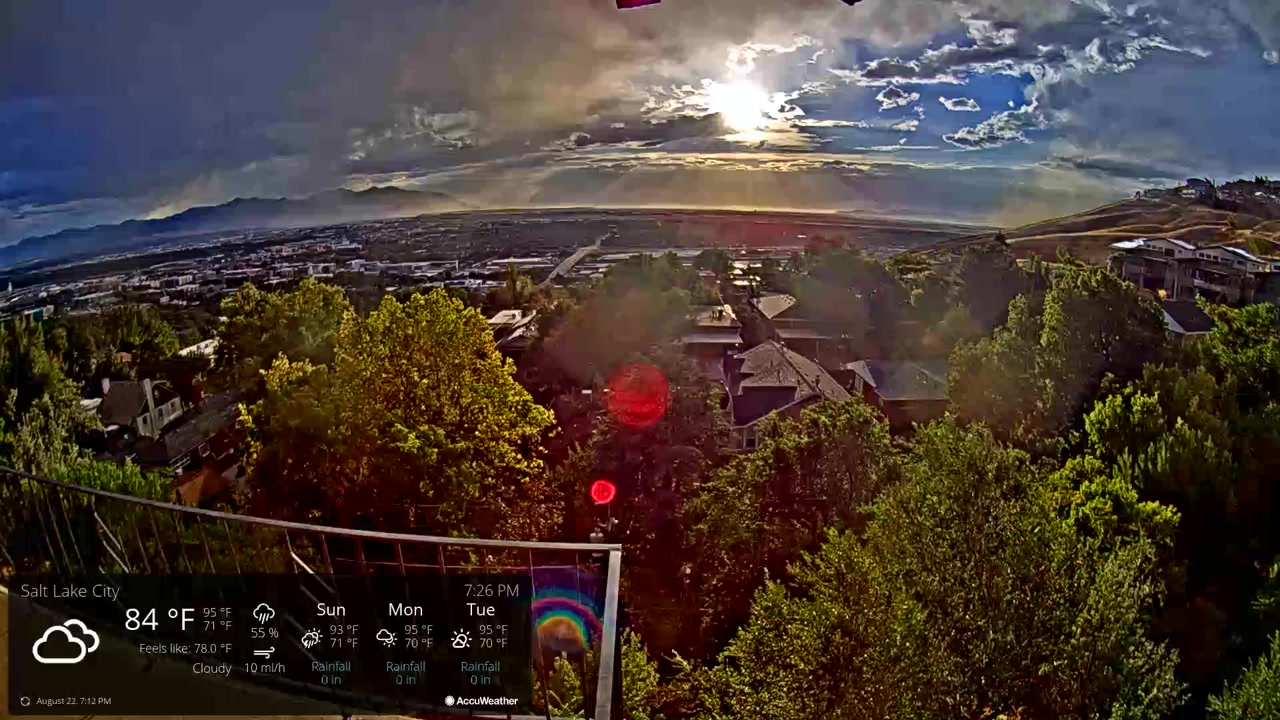 Sunset check Aug 23, 01:27
