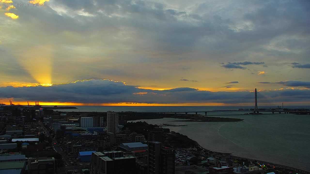 Sunset check Aug 23, 10:11