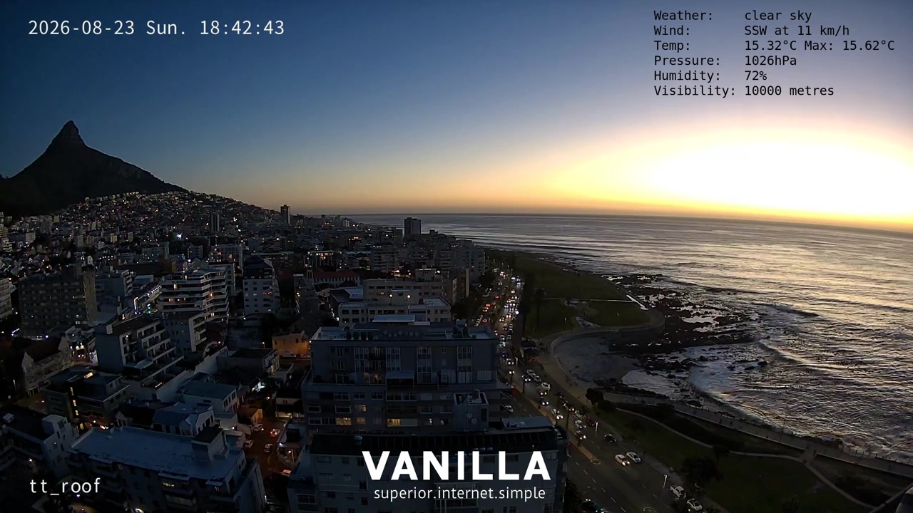 Sunset check Aug 23, 16:43