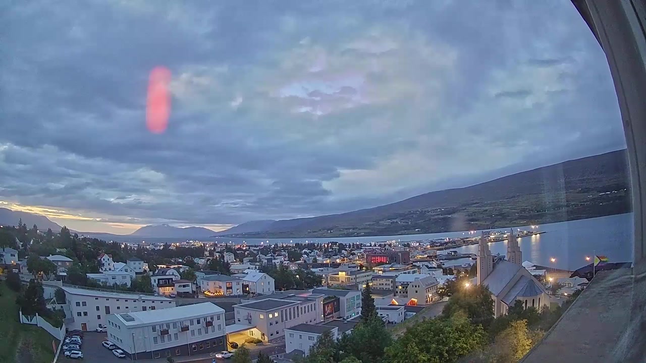 Sunset check Aug 23, 21:40