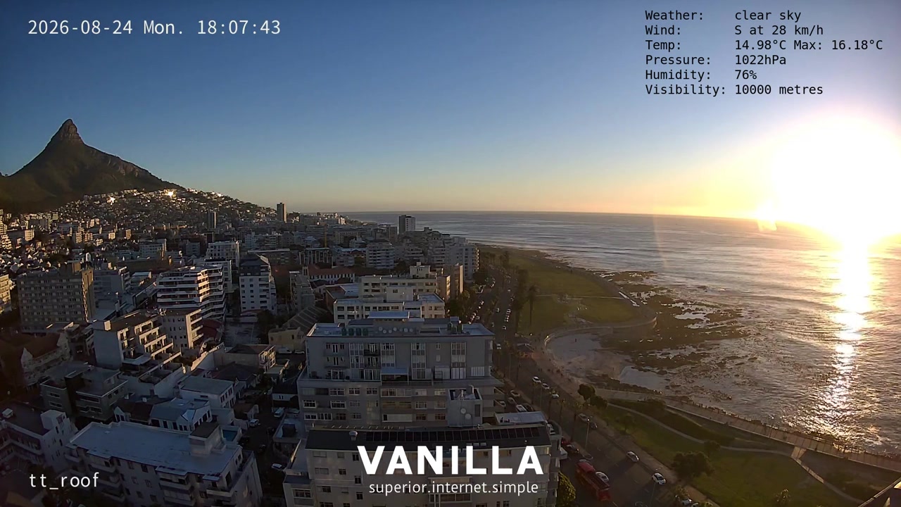Sunset check Aug 24, 16:08