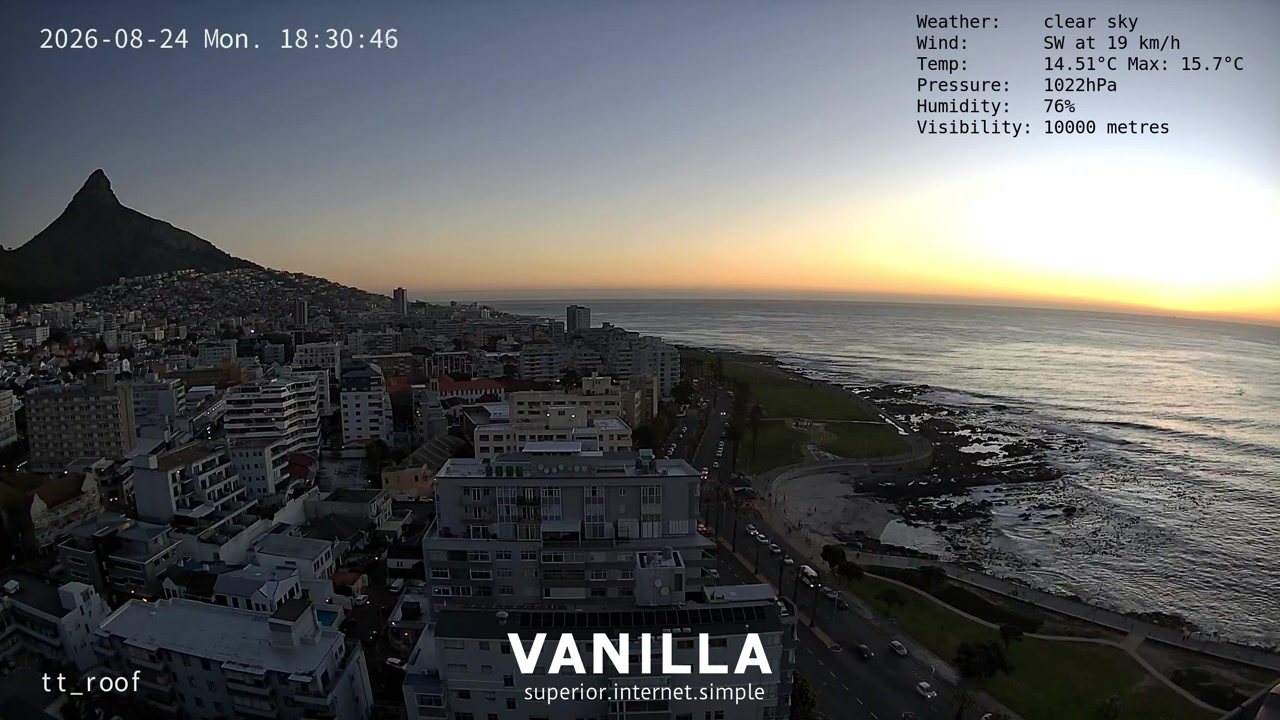 Sunset check Aug 24, 16:31