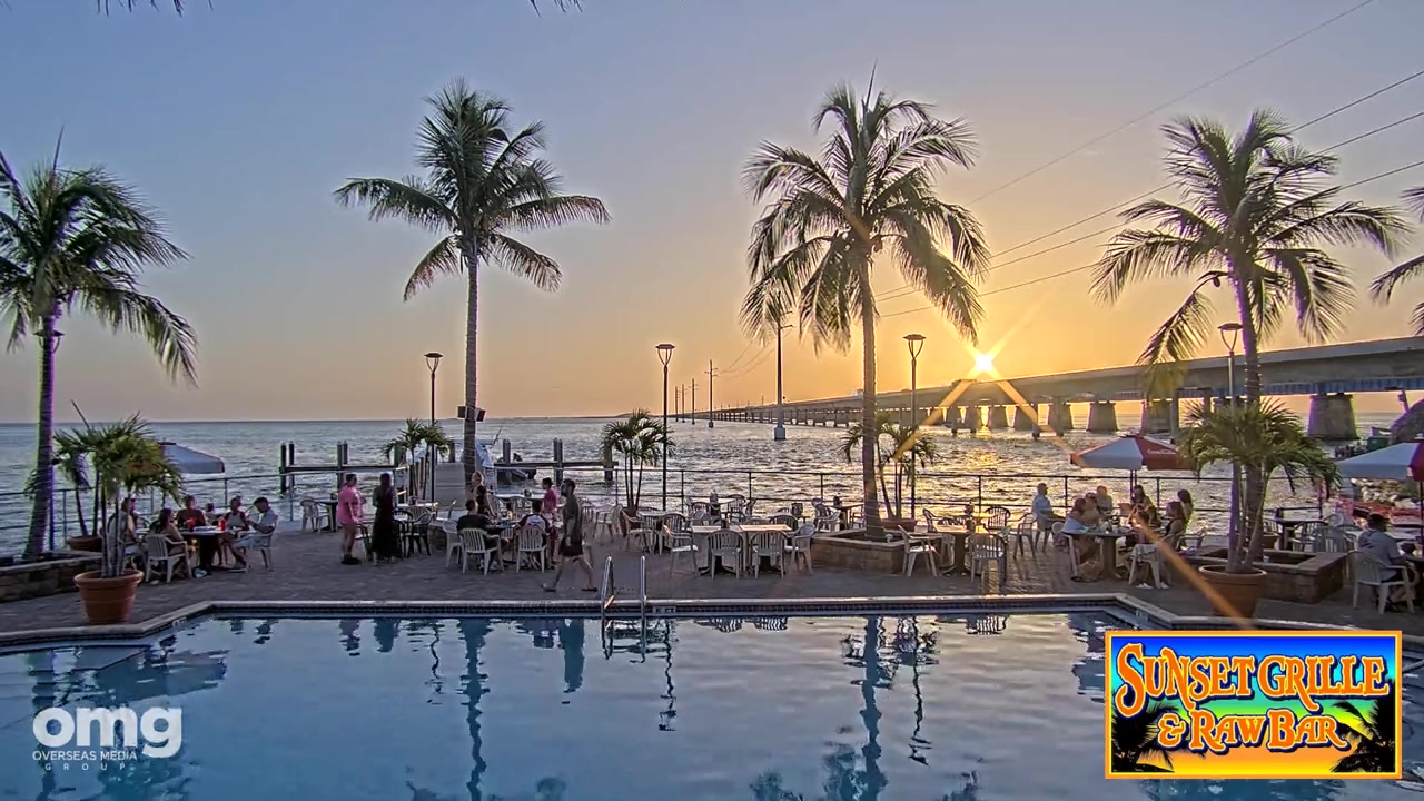 Live sunset camera in Florida Keys, FL, USA