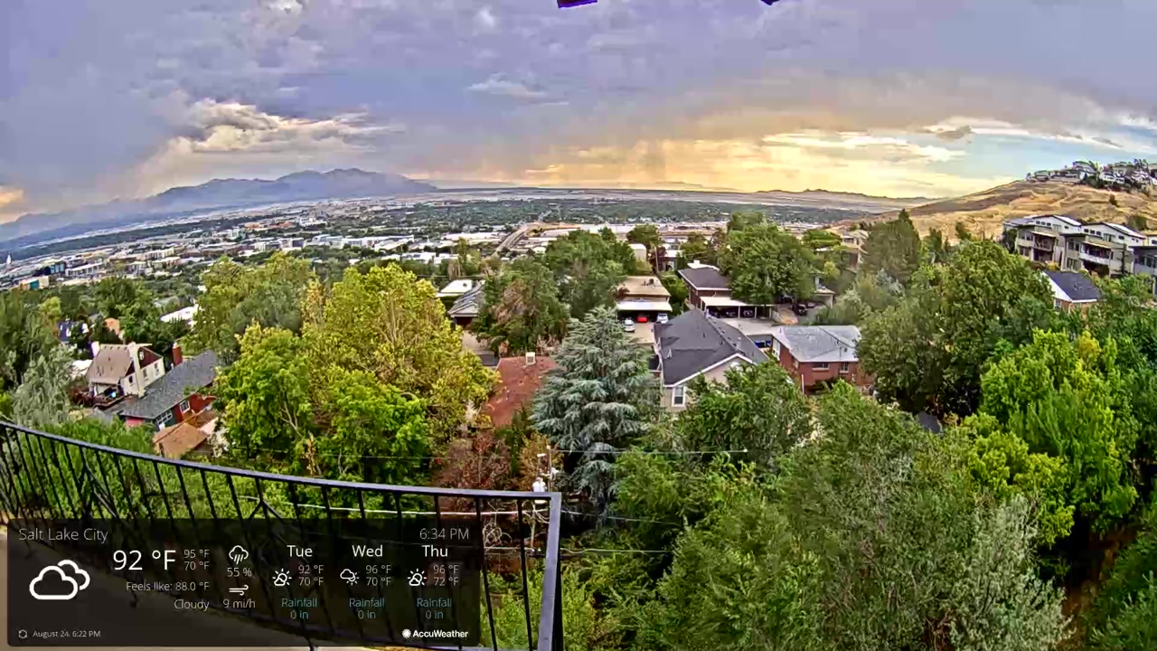 Sunset check Aug 25, 00:35