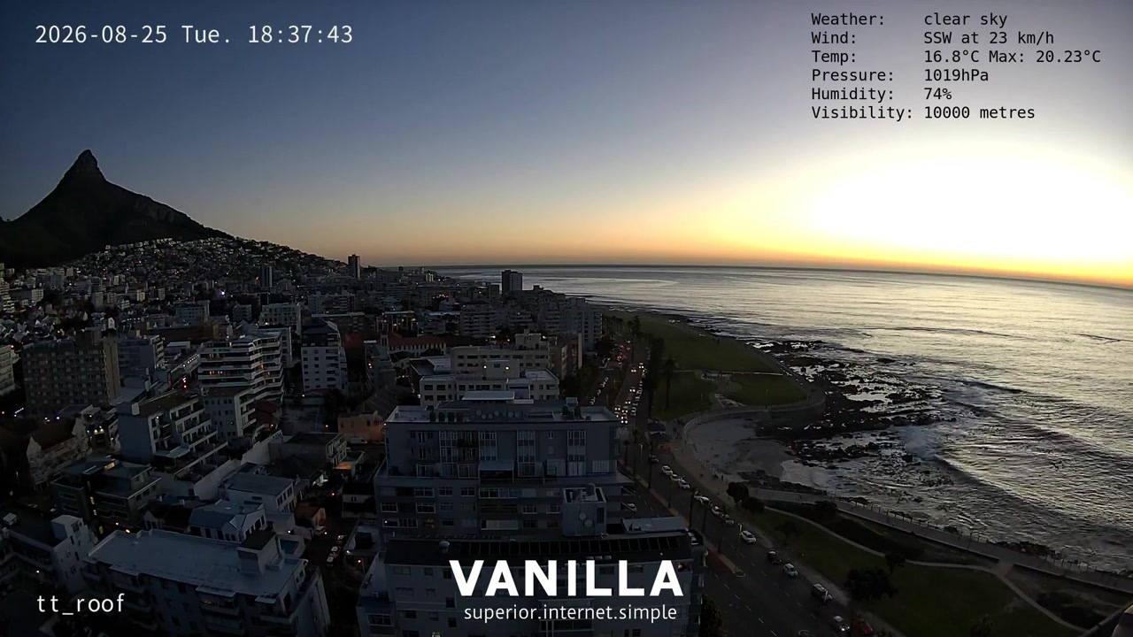 Sunset check Aug 25, 16:38