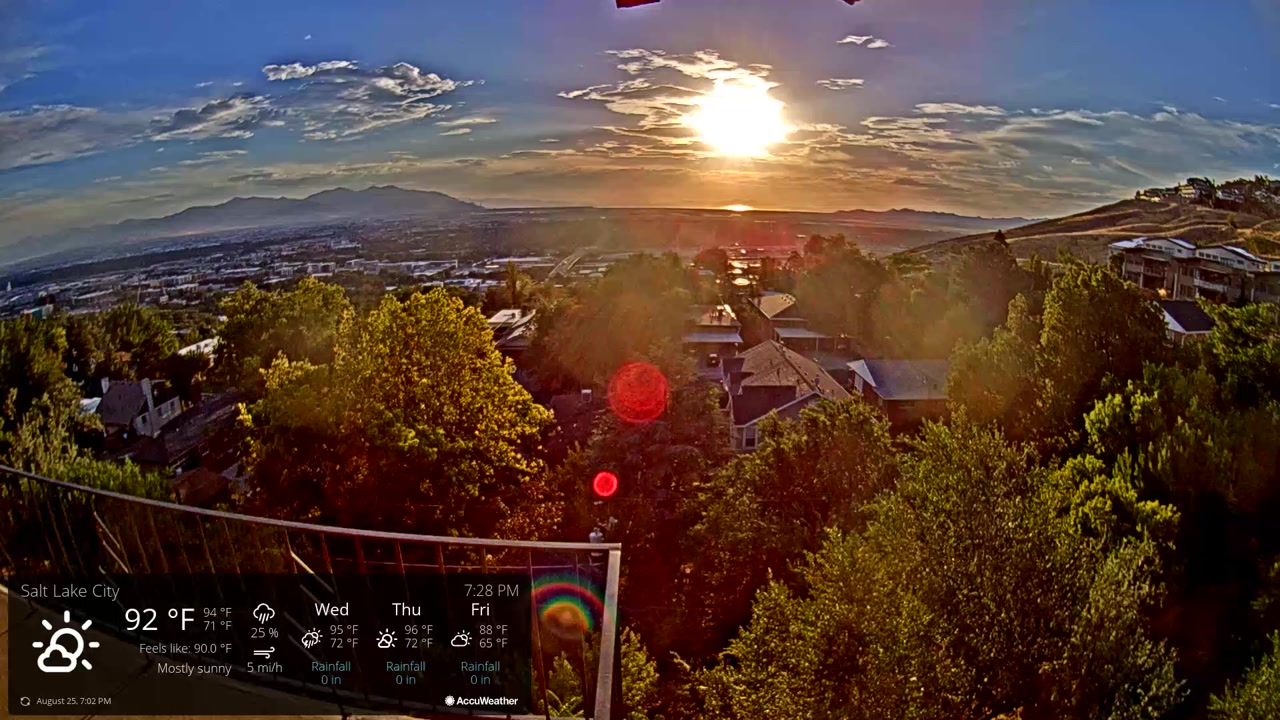 Sunset check Aug 26, 01:29