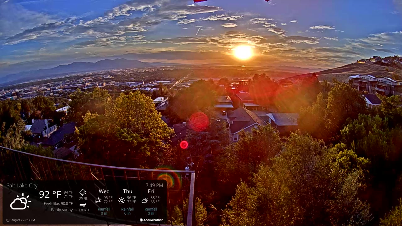 Sunset check Aug 26, 01:50