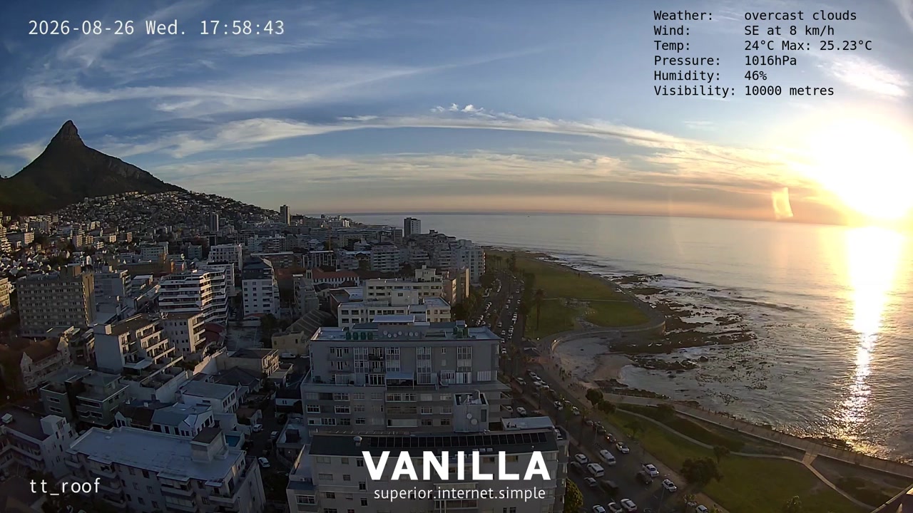 Sunset check Aug 26, 15:59