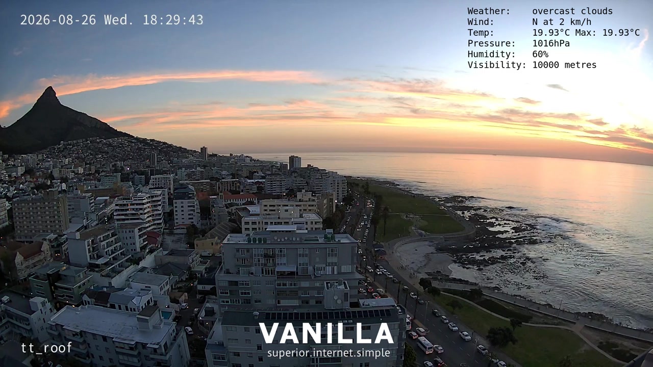 Sunset check Aug 26, 16:30