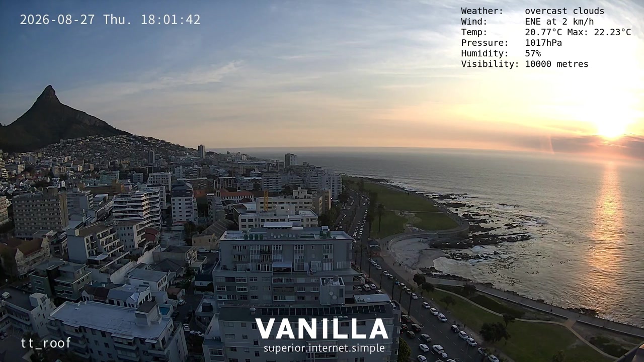 Sunset check Aug 27, 16:02