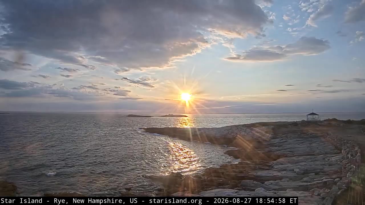 Sunset check Aug 27, 22:55