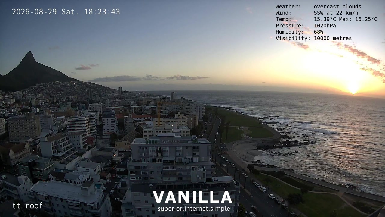 Sunset check Aug 29, 16:24